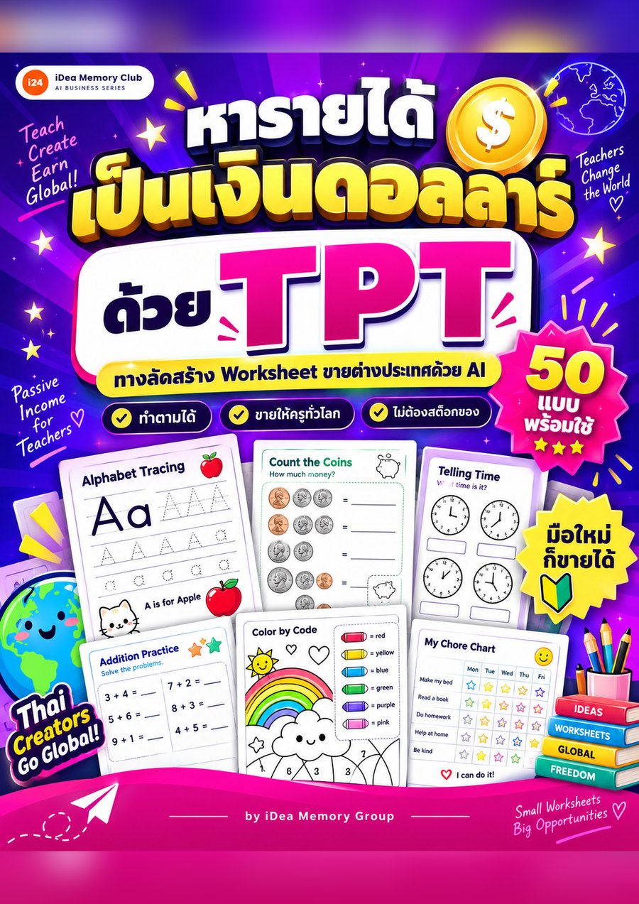 หารายได้เป็นเงินดอลลาร์ด้วย TPT