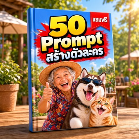 eBook 50 Prompt สร้างตัวละคร