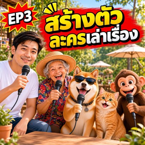 EP3 สร้างตัวละครเล่าเรื่อง