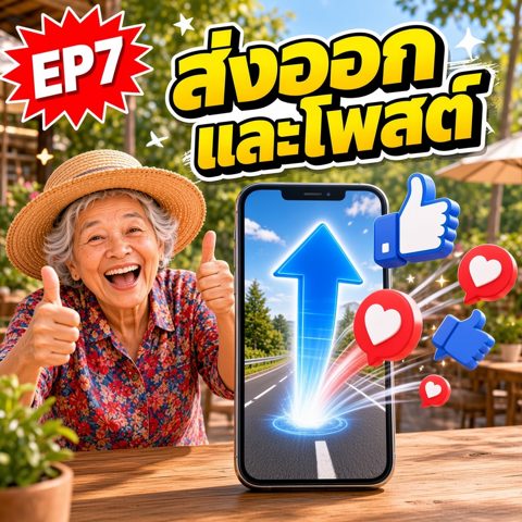 EP7 ส่งออกและโพสต์