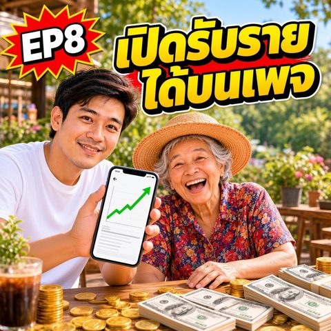 EP8 เปิดรับรายได้บนเพจ